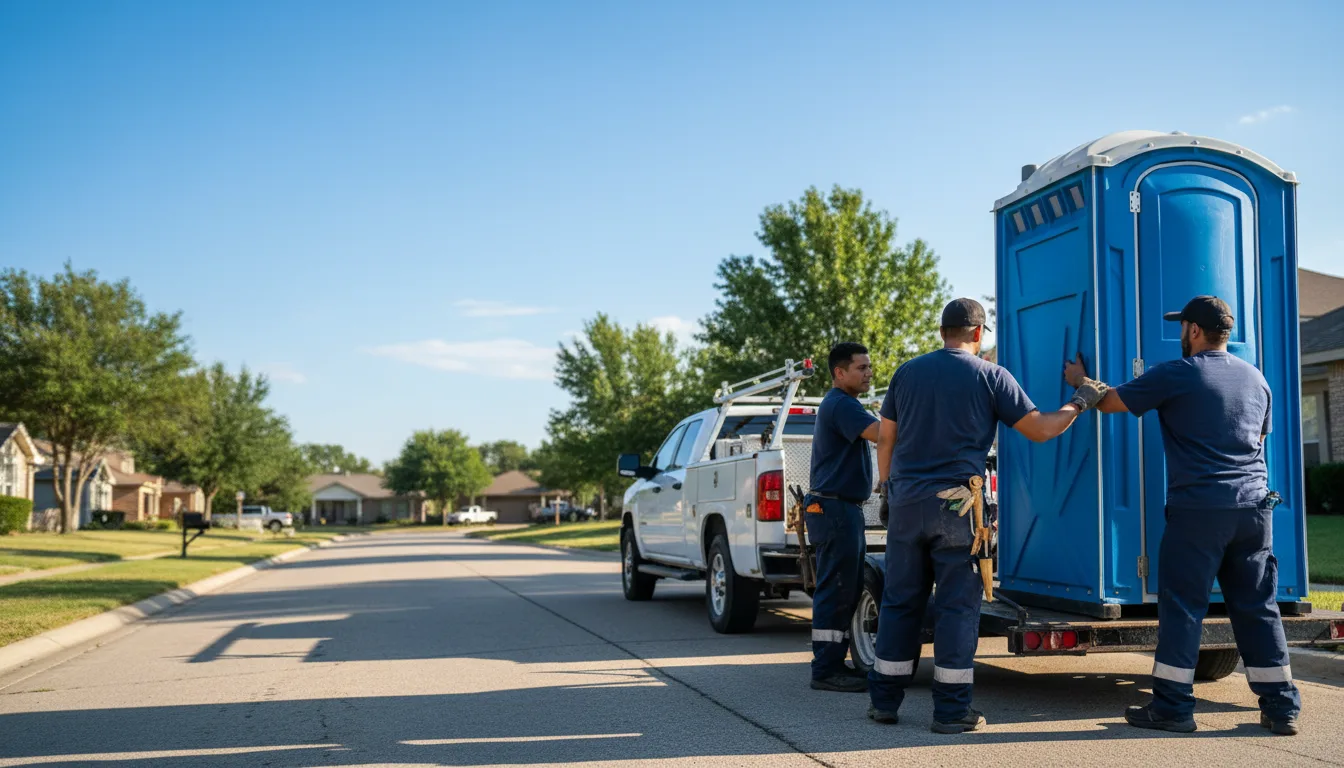 Portable Toilet Rental in Bolivar, MO near me